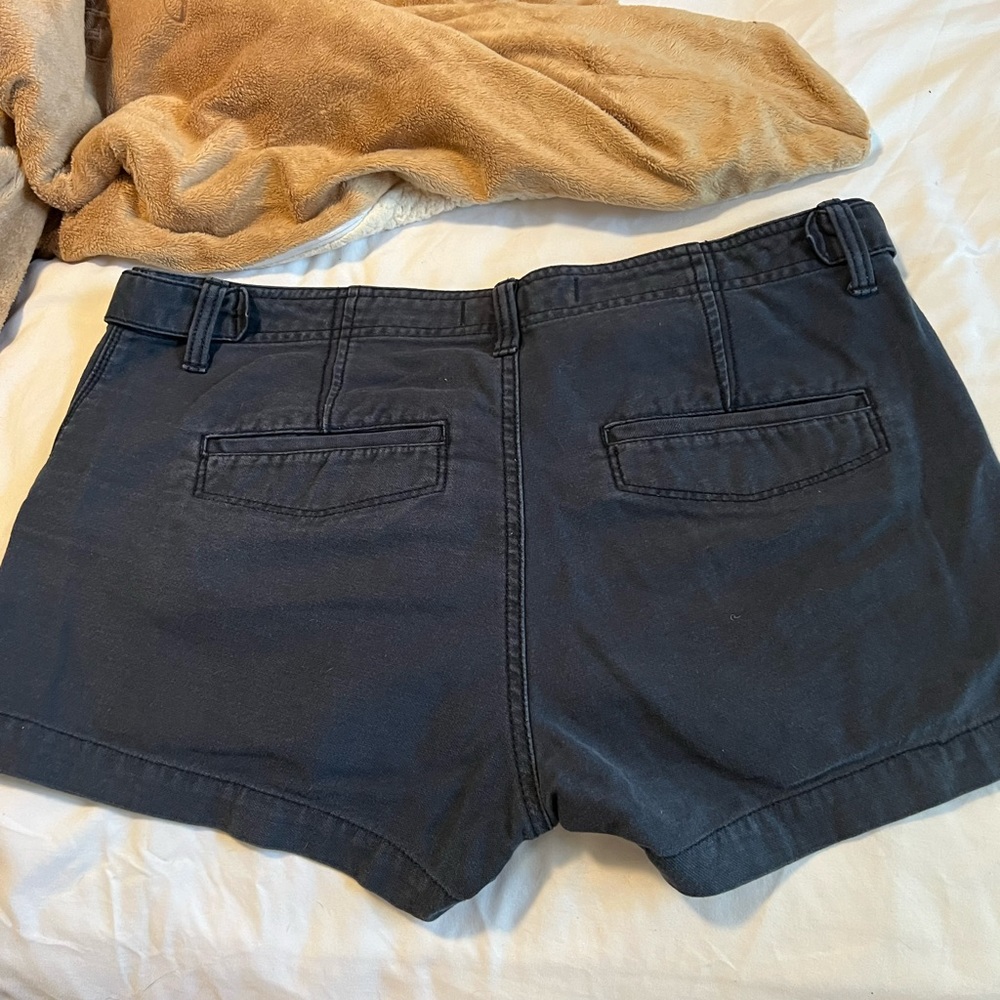 Navy blue Abercrombie cargo shorts